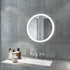Alan Anti-Fog LED Touch Switch Round Wall Mirror